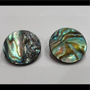 Mother of pearl clip on earrings